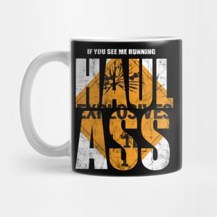 USAF AMMO - If You See Me Running Mug